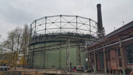 Der Gasometer Duisburg am 22.11.2017